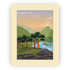 image of hawaiian cacao harvest art print