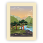 image of hawaiian cacao harvest art print