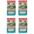image showing Four packages of Manoa Coffee: kailua sunrise, tradewinds, island time, and maui
