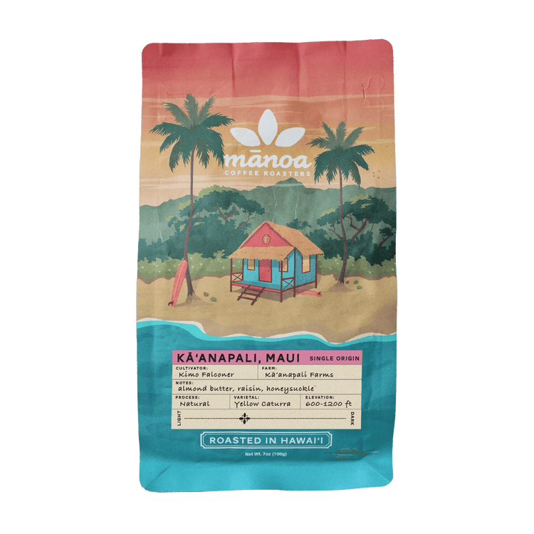 Image of 7 ounce Maui coffee bag