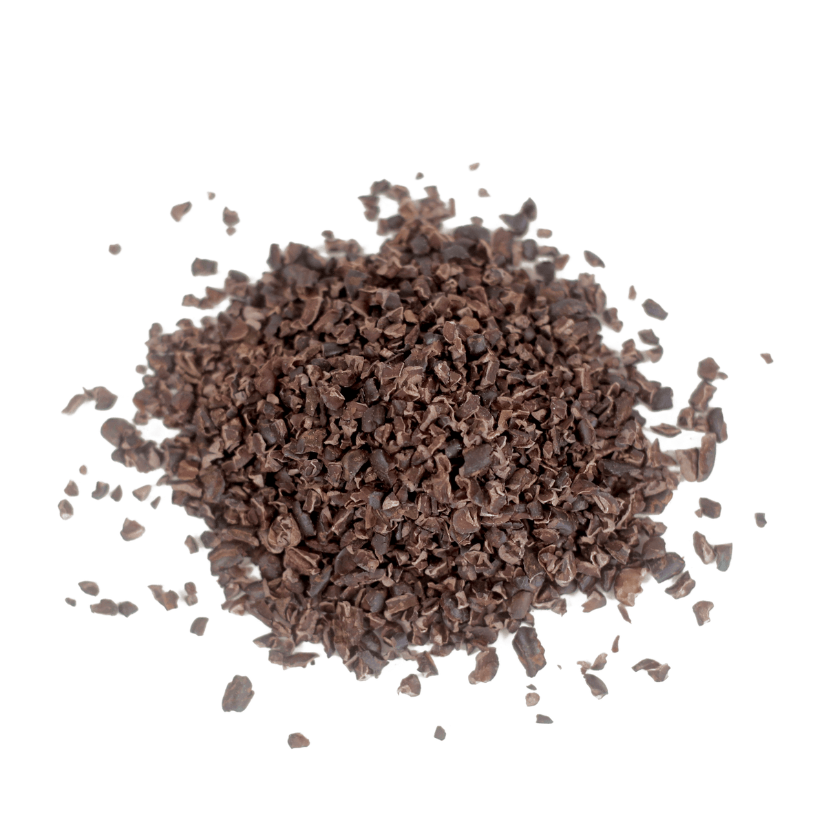 Image of pile of cacao nibs